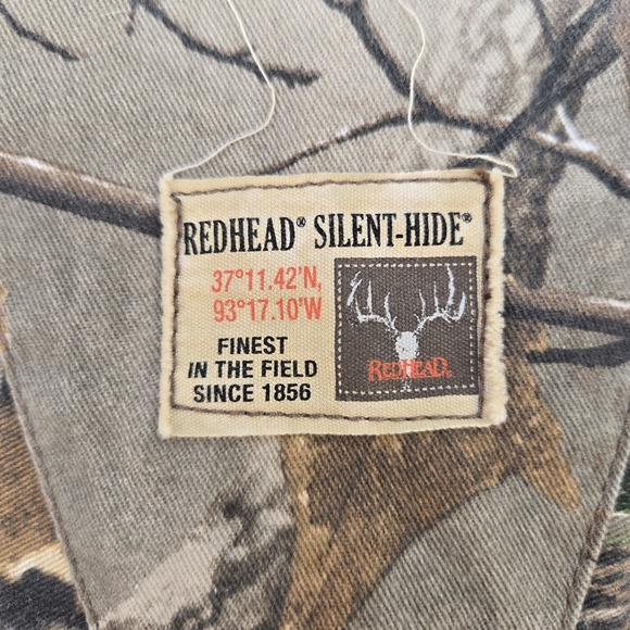 REDHEAD Silent Hide Shirt Mens 2XL Camo Hunting Button Down Long Sleeve Realtree - Picture 5 of 7